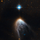 Illustration for article titled New beautiful photo reveals the violent birth of a star